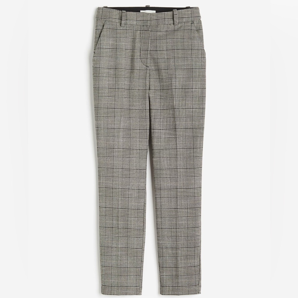 H&M Plaid Ankle Length Tapered Trousers🖤
